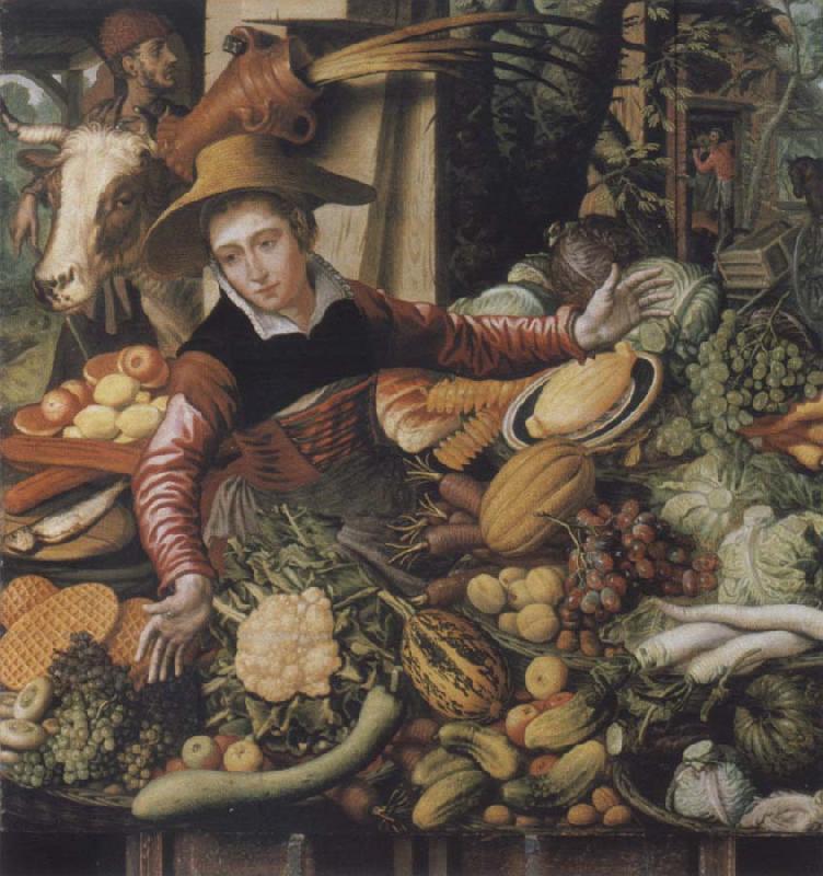 Pieter Aertsen Museums national market woman at the Gemusestand oil painting image